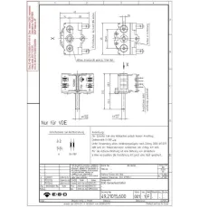 Переключатель поворотный A01022 для блинниц серии CDE