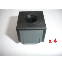 Опоры для ножек KPD1001A 35х35х26 мм (компл. 4 шт.) для печи конвекц. т.м. UNOX, серии XFT, XBC, XVC