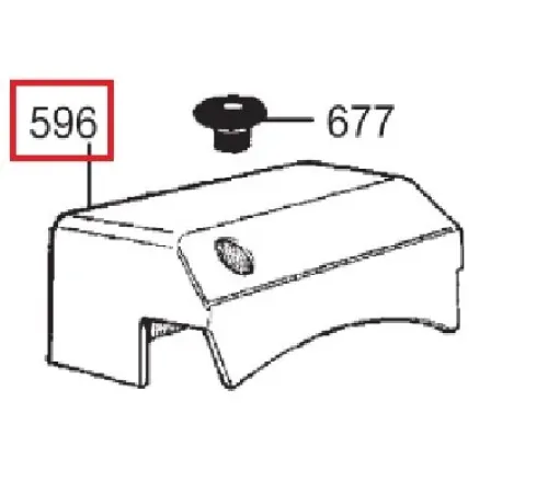 Крышка 00000000596 для слайсера серии LUSSO