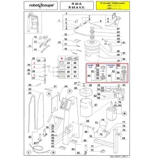 Кольцо уплотнительное для чаши 118153S для куттера т.м. Robot Coupe, серии R