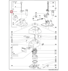 Лоток загрузочный в сборе 29922 для овощерезки т.м. Robot Coupe, серии CL