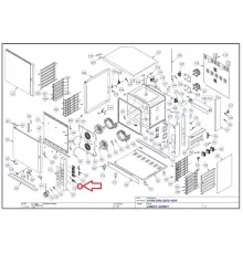 Плата электронная 020SCH0017 для печи пароконвекционной т.м. Vortmax, серии VSI