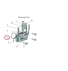 Кольцо уплотнительное для корпуса д/фризера для мягкого морожен. т.м.EQTA, серии ICB