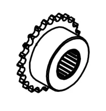 Звёздочка X06018 для катка гладильного т.м. GMP, модели G15-35