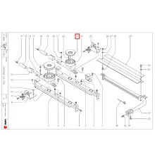 Рассекатель пламени 12039162 (U445731500) для горелки для плиты газовой т.м. FAGOR, серии CG