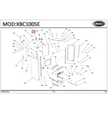 Кожух защитный для вентилятора KVM1556A для печи конвекционной т.м. UNOX серий XBC, XVC