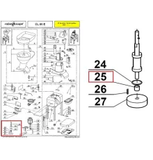 Втулка 118584 для овощерезки т.м. Robot Coupe, серии CL