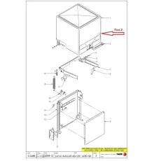 Геркон 12024303 (Z200506000) для машины посудомоечой т.м. FAGOR, серии AD