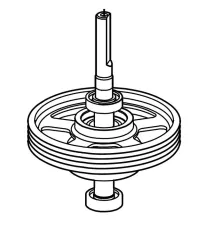 Вал в комплекте 39948 для кухонного процессора т.м. Robot Coupe, серии R