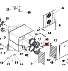 Панель дистанционная 0G1476A0 для пароконвектомата т.м. UNOX серии XV
