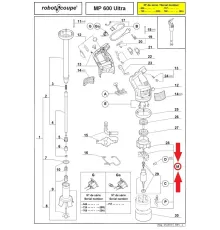 Электродвигатель 89043 для ручного миксера т.м. Robot Coupe, серии МР