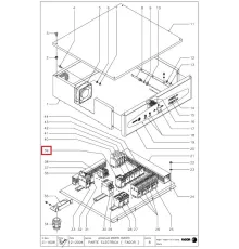 Контактор 12024039	(Z743009000) для машины посудомоечной т.м. FAGOR, серии FI