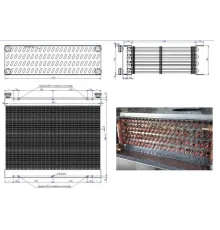 Теплообменник 12021484 (Z316410000) для машин посудомоечных т.м. FAGOR