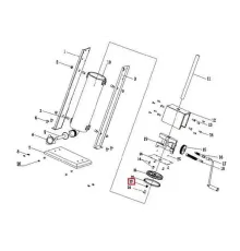 Пружина #23 для шприца для набивки колбас т.м. EKSI, мод. ESV-7