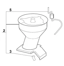 Воронка загрузочная 29928 для овощерезки т.м. Robot Coupe серии СL