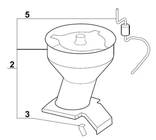 Воронка загрузочная 29928 для овощерезки т.м. Robot Coupe серии СL