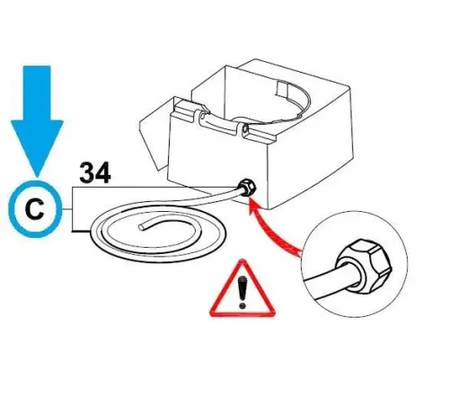 Кабель питания 39957 для овощерезок т.м. Robot Coupe серии CL