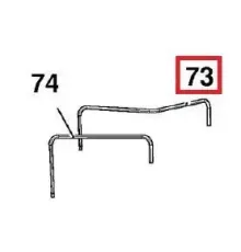 Трубка для подачи воды TB2250A0 для печей конвекционных т.м. Unox