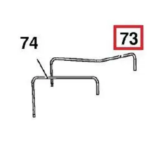 Трубка для подачи воды TB2250A0 для печей конвекционных т.м. Unox