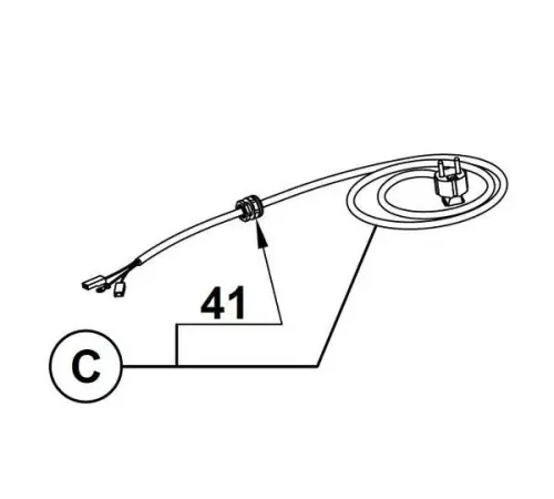 Кабель сетевой 507029 для овощерезок т.м. Robot Coupe серии CL