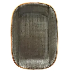 Блюдо прямоугольное Bonna Space Aura ASCGRM14DKY 140*100 мм