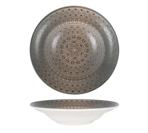 Тарелка глубокая Bonna Damasquino S-MT-DMSGRM24CK 240 мм, 400 мл