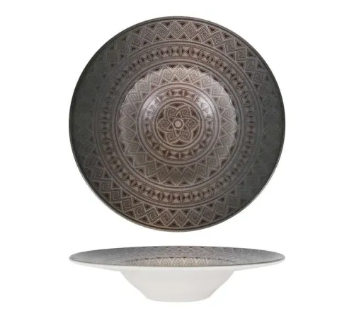 Тарелка для пасты Bonna Damasquino S-MT-DMSBNC28CK 280 мм, 400 мл