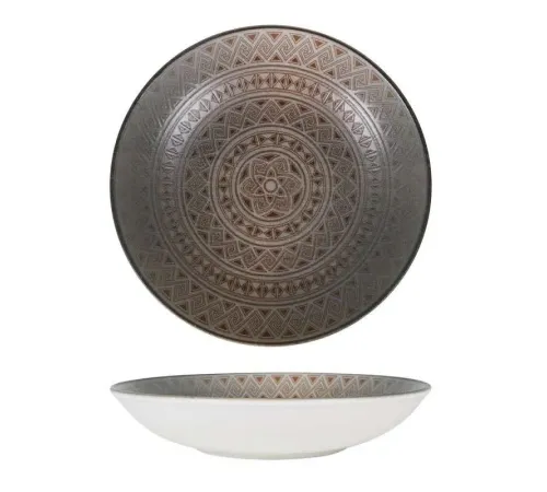 Тарелка глубокая Bonna Damasquino S-MT-DMSBLM25CK 250 мм, 1300 мл