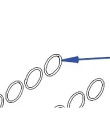 Уплотнение E02208 для гриля электрического т.м. Roller Grill серии RG