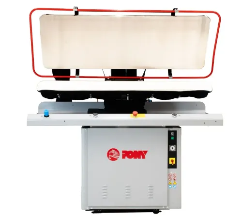 Пресс гладильный Pony серии LAV-R1/V прямоуг. + пар-тор 20л 12 кВт, вакуум, комп-сор, таймер, утюг