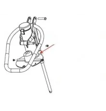 Втулка, 18-15,3 25182 д/машины д/резки овощей т.м. HALLDE мод. RG-250, RG-350