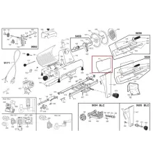Пластина защитная 00000000407 для слайсеров серий LUSSO, DOLLY