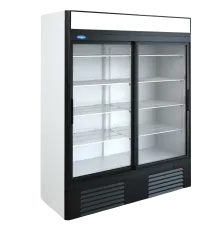 Шкаф холодильный среднетемпературный Капри 1,5СК купе, стекл. дв., динамика