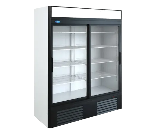 Шкаф холодильный среднетемпературный Капри 1,5СК купе, стекл. дв., динамика
