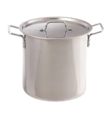 Кастрюля Катунь серии Общепит, КТ-ОБ-31 КВ, сварная клепанные ручки ТРС 30 л, d 350 мм, h 360 мм