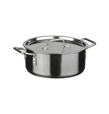 Кастрюля Катунь серии Общепит, КТ-ОБ-12 КН, капсульное дно ТРС 12 л, d 350 мм, h 140 мм