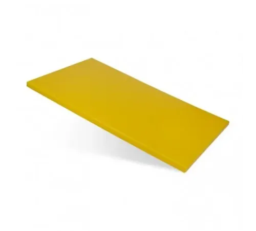 Доска разделочная 530х325х18 мм желтая пластик