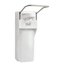 Puff Локтевой дозатор для жидкого мыла и дез. растворов, 1000 мл,8197, пластиковый 1402.180