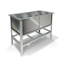 Ванна моечная сварная т.м. KAYMAN мод. ВМ-412/430