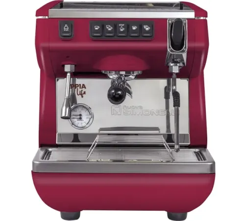 Кофемашина Nuova Simonelli Appia LIFE 1gr V 220V red+high groups