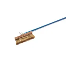GI.METAL Щетка для печи AC-SP (150 см, 20х6,6 см, неповоротная, с медной щетиной, ручка нерж.)