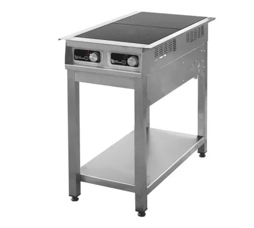 Плита электр. индукционная модель ПЭИ-2 (2 конфорки, 220/380, на подставке)