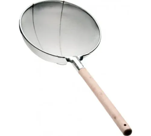 Luxstahl Сито 300мм (мелкая сетка 1мм) с деревянной ручкой (DT-Y1801-30)