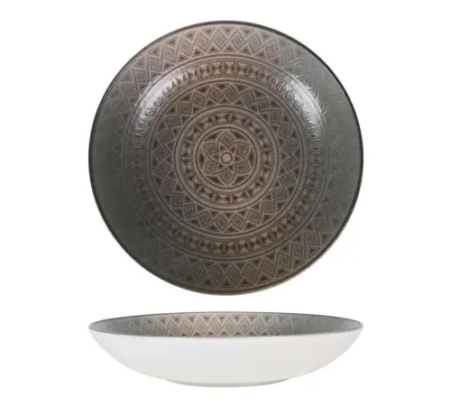 Тарелка глубокая Bonna Damasquino S-MT-DMSBLM23CK 230 мм, 1000 мл