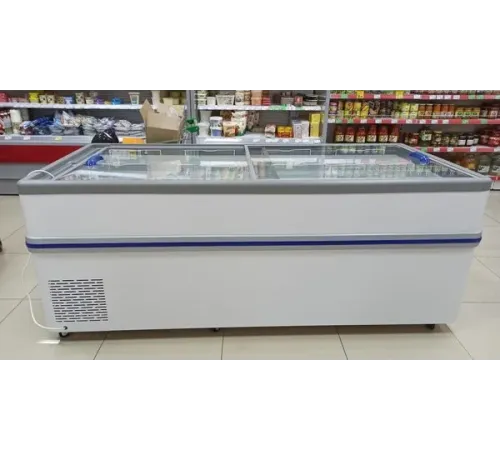 Ларь-бонета модель Bonvini BFL 2500 со съемными створками, серый
