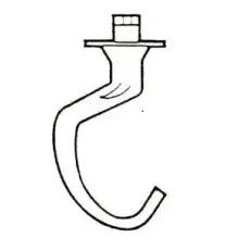 SINMAG EQ.CORP. Крюк для миксера серии SM, мод. SM 601