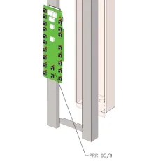 Плата силовая PRR65/9 дисплея для печи ротационной электр. т.м. WLBake, серии ROTOR