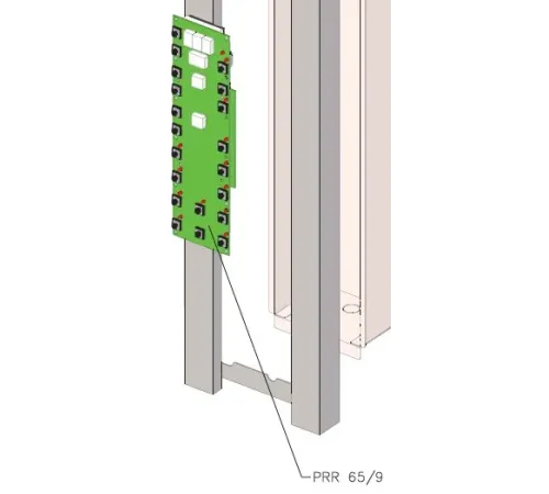 Плата силовая PRR65/9 дисплея для печи ротационной электр. т.м. WLBake, серии ROTOR