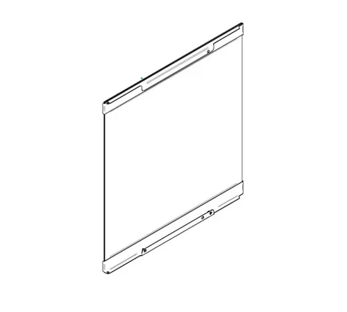 Стекло двери внутреннее 21102120 для пароконвектомата электр. т.м. Tecnoeka, серии MKF