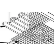 Элемент нагревательный HEJ-600-007 для гриля для кур т.м. EKSI модели HES-600